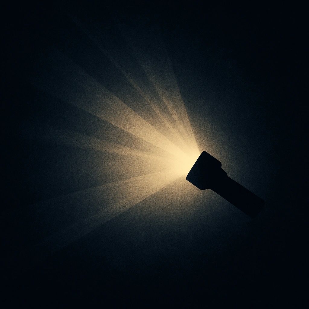 Walking in the Dark with a Light in My Hand
