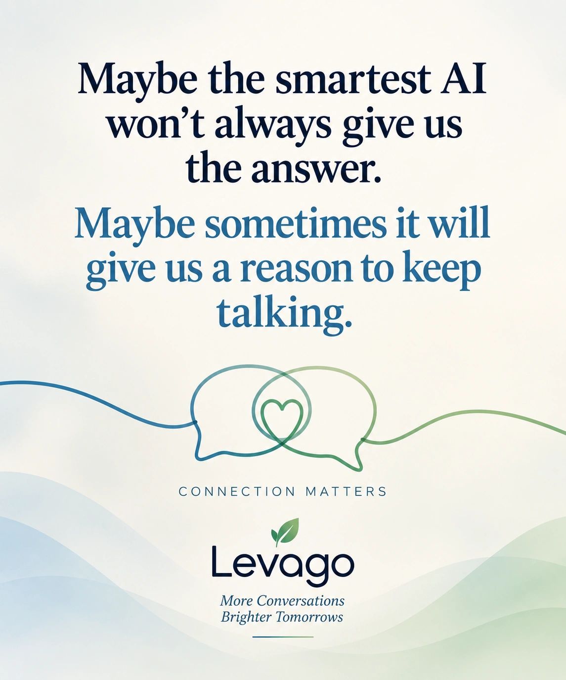 Reading to Connect: Why AI Shouldn't Always Give Us the Answer